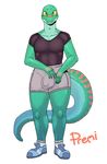  bulge clothing gecko lizard lycra male repressed_(artist) reptile scalie shorts spandex wide_hips 