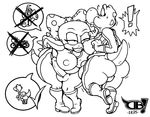  ! 2015 balls big_breasts blush bow breasts bulge butt clothing darkboss dickgirl duo intersex koopa koopalings lips mario_bros monochrome motorcycle nintendo nipples penis scalie signature skinsuit speech_bubble tight_clothing video_games wendy_o_koopa yoshi 