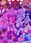  >_< 2girls 3boys aircraft amoonguss arbok arm_behind_head bewear black_boots black_gloves black_shirt blonde_hair blue_eyes blue_hair boots butch_(pokemon) cacnea carnivine cassidy_(pokemon) chimecho closed_eyes closed_mouth collared_shirt commentary crossed_arms delibird drowzee dustox earrings english_commentary eyelashes fangs frillish frillish_(female) giovanni_(pokemon) gloves gourgeist green_eyes growlithe hair_intakes hair_over_one_eye hand_on_own_hip highres hot_air_balloon jacket james_(pokemon) jessie_(pokemon) jewelry lickitung lips long_hair long_sleeves long_tongue mareanie meowth midriff mime_jr. mimikyu multiple_boys multiple_girls navel necktie nostrils one_eye_closed open_mouth pauldrawsart pelipper persian_(pokemon) pink_hair pokemon pokemon_(anime) pokemon_(classic_anime) pokemon_(creature) pokemon_journeys pokemon_the_series:_black_&amp;_white pokemon_the_series:_diamond_and_pearl pokemon_the_series:_ruby_and_sapphire pokemon_the_series:_sun_&amp;_moon pokemon_the_series:_xy raticate red_eyes seviper shirt short_hair short_sleeves shuckle signature smile spikes suit_jacket team_rocket team_rocket_uniform tongue tongue_out very_long_tongue victreebel wanted_poster weezing white_gloves white_shirt wobbuffet woobat yamask yanmega 