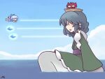  216 4girls animal_ears black_shirt blue_bow blue_dress blue_hair blue_sky boat bow brooch brown_hair cape chibi cirno crystal double-parted_bangs dress fins flying frilled_dress frilled_kimono frills from_side giant giantess green_kimono grey_hair hair_bow head_fins imaizumi_kagerou japanese_clothes jewelry kimono laser layered_kimono long_hair long_sleeves medium_hair merfolk mermaid monster_girl multiple_girls obi object_on_head ocean open_mouth options_(shmup) parodius parody purple_sash red_cape red_hair sash sekibanki shirt short_hair short_sleeves signature sitting size_difference sky sleeves_past_fingers sleeves_past_wrists smile touhou upper_body wakasagihime watercraft wide_sleeves wolf_ears 