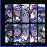  aitaso akimoto_komachi aoki_reika aono_miki black_background blue_choker blue_eyes blue_hair brown_eyes choker clenched_teeth color_connection column_lineup cure_aqua cure_beat cure_beauty cure_berry cure_diamond cure_march cure_marine cure_mermaid cure_mint cure_princess dokidoki!_precure empty_eyes fresh_precure! go!_princess_precure green_choker green_eyes green_hair hair_ornament hair_tubes hairband happinesscharge_precure! heart heart_hair_ornament heartcatch_precure! hishikawa_rikka kaidou_minami kurokawa_eren kurumi_erika long_hair magical_girl midorikawa_nao minazuki_karen multicolored_hair multiple_girls precure purple_eyes purple_hair seiren_(suite_precure) serious shirayuki_hime sidelocks smile smile_precure! streaked_hair suite_precure teeth tiara two-tone_hair yes!_precure_5 