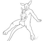  balls cock_transformation conjoined cub fusion halcy0n kangaroo male mammal marsupial masturbation merge pouch precum rugertaur sheath what_has_science_done young 