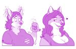 after_transformation anthro beverage beverage_can breasts canid canine female female_anthro fox hornbuckle mammal slightly_chubby soda solo sound_effects transformation