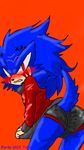  butt clothing djsonic fancharacter hedgehog invalid_tag male mammal sonic_(series) sonic_the_hedgehog sweater 