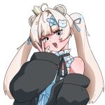  1girl animal_ears arara_p_land bear_ears bear_girl commentary_request crown milfy_(vrchat) twintails vrchat 