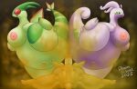 anthro anus areola big_breasts black_background breasts dragon dragonite drain_scat eyes_closed fart fart_cloud fart_fetish farting_on_another farting_on_face farting_together female flygon generation_1_pokemon generation_3_pokemon generation_6_pokemon genitals glans goodra green_body green_eyes group hi_res humanoid_genitalia humanoid_penis looking_at_another looking_down lying male male/female multicolored_body mythological_creature mythological_scalie mythology nintendo nipples on_back one_leg_up open_mouth orange_body penis pink_areola pink_nipples pokemon pokemon_(species) purple_body raised_leg red_eyes scalie simple_background tan_body trio two_tone_body vulva