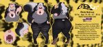 absurd_res animal_humanoid bisexual_pride_colors black_body black_fur black_hair bottomwear bracelet clothing collar collarbone_piercing denim denim_bottomwear denim_clothing digitigrade english_text facial_piercing fangs female fur hair hi_res highlights_(coloring) humanoid jeans jewelry lgbt_pride lip_piercing long_hair mammal mammal_humanoid mephitid mephitid_humanoid merlot_(wonderslug) model_sheet multicolored_body multicolored_fur nonbinary_(lore) nonbinary_pride_colors nose_piercing open_mouth open_smile overweight overweight_female overweight_humanoid pants piercing pride_colors shirt skunk_humanoid smile snakebite_piercing solo spiked_collar spikes stud_piercing studded_bracelet studded_jewelry studs tank_top teeth text tongue tongue_piercing topwear two_tone_body two_tone_fur white_body white_fur white_highlights wonderslug