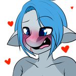  &lt;3 alesia animated anthro blood blue_eyes blue_hair blush female fish freeze-pop88 hair invalid_tag marine nosebleed shark 