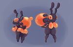 2023 ant antennae_(anatomy) anthro anus arthropod arthropod_abdomen arthropod_abdomen_anus big_abdomen big_breasts big_butt black_body black_exoskeleton bodily_fluids breasts bubble_butt butt curvy_figure digital_media_(artwork) emanata exoskeleton eyebrows featureless_crotch female flash_emanata flying_sweatdrops food grey_background hi_res honey_(food) honeypot_abdomen honeypot_ant honeypot_breasts honeypot_butt hourglass_figure huge_breasts hymenopteran insect knock-kneed low-angle_view moogers mouth_closed multiple_images nude open_mouth outline shaded simple_background soft_shading solo spiral spiral_eyes standing sweat sweatdrop thick_thighs wavy_mouth white_outline wide_hips