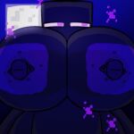  areola big_breasts black_body breasts enderman female huge_breasts humanoid microsoft minecraft mojang nipples not_furry nude purple_areola purple_eyes purple_nipples solo stormkinght xbox_game_studios 