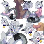  2026 after_oral ahegao animal_genitalia anthro anus aroused balls bell bell_collar blue_collar blue_eyes blush bodily_fluids bottomless bottomless_anthro bottomless_male butt canid canine canis clothed clothing collar cum cum_in_mouth cum_inside cum_on_face cum_on_tongue dazed digital_media_(artwork) dipstick_ears dipstick_fingers dipstick_tail dipstick_toes domestic_cat domestic_dog dripping dripping_penis drooling duo ear_markings egyptian_mau erection eyewear fangs felid feline felis femboy fur gasp genital_fluids genitals glasses gold_bell grey_body hair half-closed_eyes hand_on_shoulder heart_(marking) hi_res hoodie hyena imminent_oral imminent_sex leg_warmers legwear looking_at_another looking_at_partner looking_at_viewer looking_back looking_back_at_another looking_back_at_partner looking_pleasured male male/male mammal markings moan mostly_nude_anthro mostly_nude_male multicolored_ears narrowed_eyes nixuelle nude nude_anthro nude_male open_mouth orlandofox pattern_clothing pattern_legwear pattern_stockings pawpads paws peeking_penis penis pink_clothing pink_hoodie pink_nose pink_topwear precum precum_drip presenting presenting_hindquarters raised_tail round_glasses saliva sex sheath simple_background sketch_page smile smirk solo spots spotted_hyena spotted_markings spread_butt spreading star_symbol stockings striped_clothing striped_legwear striped_stockings stripes tail tail_markings teeth thigh_highs tongue tongue_out topwear 