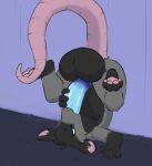 autofellatio balls big_balls big_penis blue_eyes genitals hi_res huge_balls male mammal masturbation murid murine oral oral_masturbation penile penile_masturbation penis pink_tail rat rat_tail rodent sarek_aran_desian solo tail