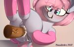 absurd_res animal_genitalia animal_penis animal_vulva anus blush bodily_fluids clothing cum cum_drip cum_in_vagina cum_inside cum_on_anus disembodied_penis dripping duo ejaculation equid equine equine_genitalia equine_penis eyelashes eyelashes_through_hair female feral footwear fur genital_fluids genitals grey_body grey_fur hair hasbro hi_res horse human legwear lying male male/female mammal my_little_pony offscreen_male on_back penetration penile penile_penetration penis penis_in_vagina perezadotarts pink_hair pony simple_background socks tail teal_eyes text thick_thighs translucent translucent_hair vaginal vaginal_penetration vein veiny_penis vulva