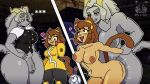 16:9 2026 abdominal_bulge ally_cream ambiguous_penetration animated anthro arm_grab arm_pull big_breasts bovid breasts brown_body brown_tail butt_slap caprine domestic_cat dominant dominant_gynomorph dominant_intersex duo felid feline felis female female_penetrated from_behind_position gameoverse genitals glitch_productions goat grey_body gynomorph gynomorph/female gynomorph_penetrating gynomorph_penetrating_female heart_symbol hi_res intersex intersex/female intersex_penetrating intersex_penetrating_female kaboodle_(gameoverse) kit_bodega machine mammal penetration penis prison_guard_position pseudoregalia robot sex slap sybil_(pseudoregalia) tail widescreen