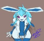 2026 animal_genitalia animal_penis anthro autofellatio azushark balls big_penis blue_body blue_fur blue_hair blue_inner_ear blue_nipples blue_nose blue_penis blue_tongue brown_background canine_genitalia canine_penis digital_drawing_(artwork) digital_media_(artwork) eeveelution english_description erection fan_character fellatio femboy fur generation_4_pokemon genitals glaceon hair hand_on_penis humanoid_hands knot knotted_penis looking_at_viewer looking_up looking_up_at_viewer male male_anthro masturbation nintendo nipples north_(azushark) nude_anthro nude_male oral oral_masturbation penile penile_masturbation penis penis_in_mouth pokemon pokemon_(species) purple_eyes sex simple_background sketch solo tongue tongue_out tongue_out_fellatio