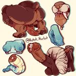 1:1 ambiguous_gender animal_genitalia anthro anus backsack balls body_hair breasts canid canine canis cartoonish cougar dobermann domestic_dog equid equine equine_genitalia fangs felid feline female genitals gore group happy_trail hi_res horse_tail hotot_harlot knot knotted_penis lizard lizard_tail male mammal non-mammal_breasts open_mouth pawpads penis pinscher reptile sabertooth_(anatomy) scalie sheath stripes teeth thick_thighs vulva zebra