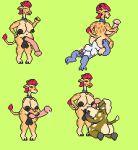 anthro aquatic big_breasts bovid bovine breast_play breasts cattle chaoskres digital_media_(artwork) facesitting female fish genitals giraffe giraffid green_background group humanoid intersex intersex/female intersex/intersex licking mammal masturbation oral penile penis penis_lick pixel_(artwork) sex shark simple_background sitting sitting_on_another tagme tail titfuck tongue