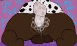 1:1 2026 anal anal_penetration anthro arachnid aragno_(domdadomm) arthropod balls big_balls black_body black_fur black_spots blush bodily_fluids brown_body brown_fur butt butt_grab canid canine canis dalmatian danny_(zackdadawg) domestic_dog duo english_text erection fur genital_fluids genitals glans hand_on_butt hi_res humanoid_genitalia humanoid_penis legs_around_partner lube lube_in_ass lying_on_another male male/male mammal markings moan nude nude_male orgasm overweight pawpads penetration penile penile_penetration penis penis_in_ass precum sex simple_background spider spots squish submissive submissive_male text tongue tongue_out white_body white_fur yelling zackdadawg