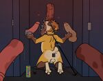 anal anal_penetration animal_genitalia animal_penis anthro backsack balls bdsm bear blindfold body_worship bondage bound chain_collar collar equine_genitalia equine_penis genital_worship genitals glory_hole hi_res kneeling leash licking loverboy_(drink) male male/male mammal medial_ring mostly_nude_anthro mostly_nude_male object_in_ass oral penetration penile penis penis_lick penis_worship precum_drop rotten_robbie sex sex_toy sex_toy_in_ass sex_toy_insertion short_tail tail tongue vibrator vibrator_in_ass