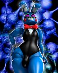 2026 3d_(artwork) 4:5 animatronic anthro big_bulge black_clothing black_leotard blue_body bow_tie bulge clothed clothing colored_nails crossdressing digital_media_(artwork) eyelashes eyeshadow femboy five_nights_at_freddy's five_nights_at_freddy's_2 glistening glistening_body glistening_leotard green_eyes grin grinning_at_viewer hand_on_hip hi_res lagomorph leotard leporid looking_at_viewer machine makeup male mammal nails purple_eyelids purple_eyeshadow rabbit red_bow_tie red_nails robot robot_anthro scottgames smile smiling_at_viewer solo source_filmmaker_(artwork) thick_thighs toy_bonnie_(fnaf) watermark wide_hips zelyonka