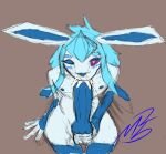 2026 animal_genitalia animal_penis anthro autofellatio azushark balls big_penis blue_body blue_fur blue_hair blue_inner_ear blue_nipples blue_nose blue_penis blue_tongue blush blush_lines bodily_fluids brown_background canine_genitalia canine_penis cum cum_from_nose cum_in_mouth cum_in_nose cum_in_own_mouth cum_in_self cum_inside digital_drawing_(artwork) digital_media_(artwork) eeveelution english_description erection fan_character fellatio femboy fur generation_4_pokemon genital_fluids genitals glaceon hair hand_on_penis humanoid_hands knot knotted_penis leaking_cum looking_at_viewer looking_pleasured looking_up looking_up_at_viewer male male_anthro masturbation nintendo nipples north_(azushark) nude_anthro nude_male one_eye_closed oral oral_masturbation penile penile_masturbation penis penis_in_mouth pokemon pokemon_(species) purple_eyes sex simple_background sketch solo tongue tongue_out tongue_out_fellatio