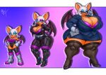 age_progression anthro bat big_breasts body_size_growth boots breast_expansion breasts businesswear butt butt_expansion calf_muscles cleavage clothed clothing expansion eyewear female footwear glasses gloves handwear hi_res high_heeled_boots high_heels huge_breasts knee_boots knee_highs legwear mammal muscular muscular_female rouge_the_bat sega shoes size_transformation solo sonic_the_hedgehog_(series) tan_body thick_thighs transformation unrealexpectation
