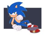 2024 anthro blush clothing digital_drawing_(artwork) digital_media_(artwork) erection eulipotyphlan footwear genitals gloves half-closed_eyes handwear hedgehog hi_res humanoid_genitalia humanoid_penis looking_at_viewer male mammal narrowed_eyes penis sega shoes silentmist sitting smile solo sonic_the_hedgehog sonic_the_hedgehog_(series) vein veiny_penis