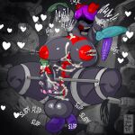 1:1 2025 2_horns anal anal_masturbation anal_penetration anthro anthro_penetrated arms_tied artist_name ball_gag balls bdsm big_balls big_breasts big_penis blindfold blindfold_only bodily_fluids bondage bound breasts cum cum_on_breasts cum_on_penis dark_body dark_skin dated digital_media_(artwork) dildo dildo_in_ass dildo_in_penis dildo_in_urethra dildo_insertion dragon english_text erection frozenartifice fucking_machine gag gagged genital_fluids genitals gynomorph gynomorph_anthro gynomorph_penetrated hair heart_symbol hi_res horn hung_bottom intersex intersex_anthro intersex_penetrated legs_tied lying machine markings masturbation multiple_toys mythological_creature mythological_scalie mythology nipple_clamp nipples nude object_in_ass object_in_urethra ombra_draconis_(character) onomatopoeia penetration penile penis purple_hair red_markings red_nipples restraints scalie sex_toy sex_toy_in_ass sex_toy_in_penis sex_toy_in_urethra sex_toy_insertion signature simple_background solo sound_effects spreader_bar submissive text thick_thighs urethral urethral_bulge urethral_penetration vibrator vibrator_on_penis wide_hips