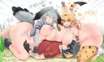 animal_humanoid areola avian avian_humanoid big_breasts big_butt bird bird_humanoid bodily_fluids boots bouncing_breasts breastfeeding breastfeeding_during_sex breasts butt clothing colored cowgirl_position crossgender cum cum_in_vagina cum_inside digital_media_(artwork) emanata english_text eye_roll felid felid_humanoid feline feline_humanoid female female_humanoid female_on_top female_penetrated ffm_threesome footwear from_front_position ftm_crossgender genital_fluids gloves grass group handwear heart_symbol hi_res huge_breasts huge_butt human human_on_humanoid human_penetrating human_penetrating_female human_penetrating_humanoid humanoid humanoid_on_top humanoid_penetrated interspecies kaban-chan kemono_friends kemonokiller kneeling looking_pleasured male male/female male_human male_penetrating male_penetrating_female male_penetrating_humanoid mammal mammal_humanoid nipple_dip nipples on_bottom on_top onomatopoeia outside_sex pelecaniform pelecaniform_humanoid penetration penile penile_penetration penis_in_vagina plant profanity serval-chan serval_humanoid sex shaded shoebill_(kemono_friends) shoebill_humanoid shoes sound_effects text trio vaginal vaginal_penetration