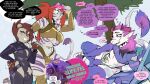 16:9 2026 adversarial_noise advertisement blue_eyes brook_(squample) bulge clothing dialogue digital_media_(artwork) dragon english_text eulipotyphlan eyewear fel_(my_life_with_fel) felid gynomorph hair hedgehog hi_res intersex kenno_arkkan lying_sideways male mammal my_life_with_fel mythological_creature mythological_scalie mythology one-piece_swimsuit pantherine pink_hair profanity red_hair ryleigh_(squample) scalie seaside short sunbed sunglasses swimwear text tiger widescreen