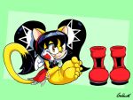 4:3 5_toes accessory anthro barefoot black_hair boots clothing curling_toes dress fangs feet felid feline female foot_fetish foot_focus footwear fur gloves goldent5 hair hand_on_cheek handwear headband hi_res honey_the_cat humanoid_feet looking_at_viewer mammal pigtails plantigrade red_boots red_clothing red_dress red_footwear sega shoes shoes_removed simple_background sitting soles solo sonic_the_fighters sonic_the_hedgehog_(series) tail teeth toes wings yellow_body yellow_eyes yellow_fur