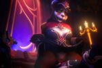 3:2 3d_(artwork) absurd_res animal_humanoid anthro bear blizzard_entertainment blush bodily_fluids breasts clothed clothing digital_media_(artwork) duo female female_penetrated fur genital_fluids genitals hair hi_res human humanoid male male/female male_penetrating male_penetrating_female mammal nude pandaren penetration penile penis sex smile vaginal vulva warcraft zatoart