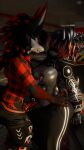 3d_(artwork) 4k 9:16 absurd_res anthro aquatic areola athletic athletic_male belly_piercing big_breasts biped black_areola black_body black_hair black_lips black_lipstick blender_(artwork) bottomwear bottomwear_pull breasts butt canid canid_demon canine car cheek_lick claws clothed clothing clothing_pull crop_hoodie demon detailed_background digital_media_(artwork) digitigrade door_knocker dragon duo ear_piercing ear_ring english_text eyebrow_piercing eyeliner face_lick facial_piercing feet female female_anthro fish flannel_shirt freckled_arms freckled_breasts freckled_butt freckled_chest freckled_face freckled_legs freckled_shoulders freckled_tail freckled_thighs freckles furgonomic_piercing furgonomics genitals grey_breasts grey_butt hair hand_on_face hand_on_hip hellhound hi_res highlights_(coloring) hindpaw hip_piercing hound_(hound_helldan) hound_helldan hybrid imminent_sex licking lips lipstick looking_pleasured makeup male male/female male_anthro mammal markings multicolored_body mythological_canine mythological_creature mythological_scalie mythology natural_breasts navel navel_piercing nipple_piercing nipple_ring nipple_ring_pull nipples nose_piercing nose_ring novabeast open_mouth pants pants_pull parking_lot partially_clothed paws penis penis_grab piercing red_claws red_eyeliner red_eyes red_highlights ring_piercing scalie shark smile subaru_(hound_helldan) subaru_wrx_sti swimwear tail tail_piercing tattoo text thick_thighs tongue tribal tribal_markings vehicle wardrobe_malfunction watermark wide_hips widescreen