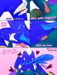 absurd_res ambiguous_fluids anthro anus avian avian_feet beak birdie_(kindle) blue_body blue_feathers bodily_fluids butt butt_grab close-up comic cunnilingus dialogue duo erection feathers feet female generation_9_pokemon genital_fluids genitals hand_on_butt hands_behind_back hi_res humanoid legs_up licking male male/female nintendo nude open_beak open_mouth oral penetration penetration_close-up penetration_from_behind penile penile_penetration penis penis_in_vagina pluma_artist pokemon pokemon_(species) quaquaval sex tail tail_feathers tail_grab tongue vaginal vaginal_fluids vaginal_penetration vulva white_body white_feathers