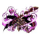  1boy armor artist_request black_armor breastplate cape commentary couter crotch_plate cuirass cuisses energy english_commentary fighting_stance full_armor full_body game_asset gauntlets glowing glowing_eyes gold_trim grand_summoners greaves helmet holding holding_sword holding_weapon huge_weapon legs_apart magic male_focus official_art pauldrons poleyn red_cape regulus_(grand_summoners) rerebrace sabaton shoes shoulder_armor simple_background skull solo spiked_armor spiked_helmet spiked_pauldrons spiked_shoes spiked_tassets spikes sword tassets third-party_source torn_cape torn_clothes transparent_background visor_(armor) weapon 