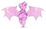  bat big_butt bigdad butt female high_heels mammal rouge_the_bat solo sonic_(series) wide_hips wings 