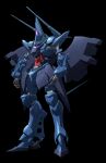  beam_cannon cable commentary_request emblem extra_eyes gundam gundam_gquuuuuux hambrabi highres keng666 logo mecha mecha_focus mobile_suit no_humans original realistic robot roundel science_fiction solo space titans_(gundam) zero_gravity zeta_gundam 
