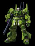  1other clenched_hand commentary_request cyclops gun gundam highres holding holding_gun holding_weapon keng666 looking_to_the_side mecha mecha_focus mechanical_cyclops_eye mechanical_eyes mobile_suit mobile_suit_gundam one-eyed one-eyed_mecha purple_eyes redesign rick_dias ring_of_gundam robot science_fiction solo standing weapon zeon zeta_gundam 