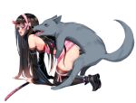 1girl all_fours animal animal_penis argyle_clothes argyle_skirt ass backless_kimono backless_outfit bare_shoulders bestiality black_boots black_hair black_horns black_kimono black_scarf black_sleeves black_thighhighs blunt_bangs blush boots bow_hairband breasts cherry_blossom_print clothes_lift crying detached_sleeves dog dog_penis doggystyle eyeshadow floral_print from_side full_body furisode_sleeves game_asset hair_hanging_down hairband holding holding_sheath horns japanese_clothes katana kimono kurotobi_rarumu kuroushi_kagemitsu leotard long_hair looking_back makeup medium_breasts miniskirt multicolored_horns no_bra non-web_source obi official_art open_mouth penis pink_hairband pink_skirt purple_eyes rape red_eyeshadow red_horns sash scabbard scarf sex sex_from_behind sheath sideboob simple_background skindentation skirt skirt_lift sleeveless sleeveless_kimono sprite straight_hair sword tears thigh_strap thighhighs transparent_background two-tone_horns very_long_hair weapon white_leotard yozakura_kitan zoophilia 