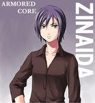  armored_core armored_core_last_raven female from_software girl green_eyes short_hair tatsuya_(atelier_road) zinaida 