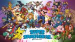  6+boys 6+girls aged_down angel animal_crossing ape arm_cannon armor artist_name axe bayonetta bayonetta_(series) bayonetta_2 blonde_hair blood blood_on_weapon blue_pikmin blue_tunic bow_(weapon) bowser brown_hair buster_sword captain_falcon champion's_tunic_(zelda) charizard chimpanzee cloud_strife commentary deku_shield derivative_work diddy_kong doc_shoddy donkey_kong donkey_kong_(series) doseisan dragon east-west_crossover egg english_commentary evil_monkey_(family_guy) f-zero facial_hair falchion_(fire_emblem) family_guy final_fantasy final_fantasy_vii fire_emblem fire_emblem:_mystery_of_the_emblem fire_emblem:_radiant_dawn fox fox_mccloud ganondorf gerudo gun helmet holding holding_axe holding_bow_(weapon) holding_gun holding_poke_ball holding_shield holding_sword holding_weapon hylian_shield ice_climber ike_(fire_emblem) inkling inkling_girl inkling_player_character ivysaur kaori_(splatoon) kid_icarus kirby kirby_(series) kokiri_sword link mario mario_(series) marth_(fire_emblem) master_sword meg_griffin mega_man_(character) mega_man_(classic) mega_man_(series) meme metal_gear_(series) metal_gear_solid metroid monado mother_(series) mother_2 multiple_boys multiple_girls mustache nana_(ice_climber) ness_(mother_2) official_style olimar pac-man pac-man_(game) palutena_bow_(kid_icarus) parody peg_leg peter_griffin pikachu pikmin_(creature) pikmin_(series) pit_(kid_icarus) poke_ball poke_ball_(basic) pokemon pokemon_(creature) popo_(ice_climber) power_suit_(metroid) princess princess_daisy princess_peach princess_zelda red_(pokemon) red_pikmin ridley ryu_(street_fighter) samus_aran seamus_levine seth_macfarlane_(style) sharp_teeth sheikah_slate shield shulk_(xenoblade) siblings solid_snake sonic_(series) sonic_the_hedgehog splatoon_(series) splatoon_1 splattershot_(splatoon) squirtle star_fox stewie_griffin street_fighter style_parody super_smash_bros. sword teeth the_legend_of_zelda the_legend_of_zelda:_breath_of_the_wild the_legend_of_zelda:_ocarina_of_time triforce tunic twins twitter_username varia_suit video_game_cover_redraw villager_(animal_crossing) weapon wolf wolf_o'donnell xenoblade_chronicles_(series) xenoblade_chronicles_1 yellow_pikmin yo-yo yoshi young_link 