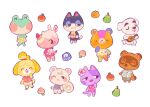  3girls 6+boys animal_crossing animal_crossing:_new_horizons animal_ears animal_nose apple bear_boy blush bob_(animal_crossing) body_fur brown_fur cat_boy cherry_print chibi chibi_only colored_sclera colored_skin dog dog_ears dog_girl dog_tail floral_print floral_print_shirt flower food food_print fossil frog_girl fruit fruit_print furry furry_female furry_with_furry guitar hair_flower hair_ornament holding holding_guitar holding_instrument horns ieafy instrument isabelle_(animal_crossing) jack_russell_terrier k.k._slider_(animal_crossing) leaf_print lily_(animal_crossing) marshal_(animal_crossing) merengue_(animal_crossing) multiple_boys multiple_girls orange_(fruit) peach pear pineapple_print pink_flower pink_shirt pink_skin print_shirt punchy_(animal_crossing) purple_fur raccoon_boy rhinoceros_girl sentient_stuffed_toy shih_tzu shirt single_horn squirrel_boy squirrel_ears squirrel_tail star_(symbol) star_print stitches_(animal_crossing) strawberry tail tanuki tom_nook_(animal_crossing) topknot tuxedo_cat two-tone_fur white_dog x_x yellow_fur yellow_sclera 