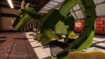 16:9 3d_(artwork) anal_wink animal_genitalia anus backsack balls barely_visible_genitalia barely_visible_penis blender_(artwork) blocky blocky_snout bubble digital_media_(artwork) drag'n_wash dragon equine_anus facial_horn felkin feral gator_dragon_games genitals green_body green_heart hi_res horn hybrid inside krita_(artwork) looking_at_viewer male multicolored_body mythological_creature mythological_scalie mythology nose_horn penis puckered_anus puffy_anus raised_tail scalie shake_lines sheath snort solo sponge tail thatderglover69 widescreen wingless_dragon yellow_eyes