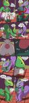 absurd_res accessory anal anal_penetration awa_(sound) bdsm black_sclera bodily_fluids bondage bound brother_(lore) brothers_(lore) carpet carpet_floor carpeted_floor claws cock_transformation confusion cum currency_symbol empty_eyes english_text eyes_closed feral fictional_currency floor forced generation_3_pokemon generation_4_pokemon generation_7_pokemon genital_fluids green_body green_claws green_markings green_scales green_scarf group hi_res incest_(lore) kecleon kimza_(kimza) legendary_pokemon lizard lizarddude812 loss_of_speech male male/male markings merging nintendo open_mouth penetration pin_accessory pink_sclera pokedollar_sign pokemon pokemon_(species) pokemon_mystery_dungeon pupils purple_body purple_scales purple_scarf purple_sclera questionable_consent rape red_markings reptile salandit salandrew_(lizarddude812) scales scalie scarf sex shaymin shiny_pokemon sibling_(lore) sky_forme_shaymin slit_pupils sound_effects spike_chunsoft star_oculama stuttering stylized_empty_eyes symbol tail tears tent_interior text tilde_after_text transformation transformation_sequence white_body white_eyes wood wood_floor yellow_claws yellow_markings