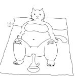1:1 absurd_res anthro barefoot bed bottomwear catherine_(fattydelta) catnip clothing denim denim_bottomwear denim_clothing dirty domestic_cat donas_glaseadas_(team) drug_paraphernalia drugged drugs fattydelta feet felid feline felis female female/female_symbol female_symbol furniture gender_symbol hi_res jeans lesbian_pride_colors lgbt_pride mammal marijuana on_bed overweight overweight_anthro overweight_female pants pride_colors sexuality_symbol sitting sitting_on_bed slightly_chubby slightly_chubby_anthro slightly_chubby_female smoke smoking smoking_pipe solo substance_intoxication symbol tail topwear torn_bottomwear torn_clothing torn_jeans torn_pants