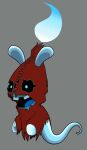 2018 anthro blue_body blue_eyes blue_fire blue_fur blue_inner_ear blue_pawpads blue_tail blue_teeth blue_tongue cape cel_shading cloak clothed clothed_anthro clothed_male clothing colored colored_fire crossover digital_drawing_(artwork) digital_media_(artwork) english_description fire full-length_portrait fur ghost ghost_tail grey_background hand_pawpads hooded_cloak hybrid lagomorph legless long_ears long_tail male male_anthro mammal mario_bros mario_plus_rabbids_kingdom_battle mitten_hands nintendo no_pupils open_mouth open_smile pawpads peek-a-boo_(mprkb) portrait rabbid raving_rabbids rayman_(series) red_cloak red_clothing seam_(sewing) shaded simple_background smile solo spirit spooky_peek-a-boo tail teeth thekingofscares tongue torn_cape torn_cloak torn_clothing ubisoft