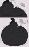 abdominal_bulge about_to_burst absurd absurd_res alien anthro arachnid arthropod barefoot belly belly_bigger_than_body belly_expansion belly_grab belly_inflation belly_overhang belly_squish bent_over big_belly big_belly_bulge big_breasts big_butt big_outie_navel black_body bloated blush bodily_fluids body_growth body_growth_(enlargement) breasts broodmother bulging_belly burping butt butt_expansion close_to_bursting cum cum_ballooning cum_explosion cum_inflated_belly cum_inflation cum_inflation_progression cum_inside curvy_figure egg eggnant embarrassed english_text expansion extreme_penetration extreme_size_difference feet female female_focus filled_belly filled_womb flustered full-length_portrait genital_fluids glorp glowing growth hi_res hollow_knight:_silksong hollow_knight_(franchise) hornet_(hollow_knight) huge_belly huge_breasts huge_butt huge_hips huge_thighs humanoid hyper hyper_belly hyper_breasts hyper_butt hyper_cumflation hyper_inflation impregnation inflated_belly inflation insect jiggling jiggling_ass lactating larger_female love_handles macro massive_belly mature_female monster_girl_(genre) navel obese orange_body outie_navel overweight overweight_female panicking penetration portrait pregnant pregnant_female ready_to_pop rumbling_stomach size_difference skarr slightly_chubby slightly_chubby_female slosh sloshing_belly solo_focus spider spirit squish stretched stretching stuffing sweat swollen_belly tally_marks team_cherry text thick_thighs voluptuous weight_gain wide_hips
