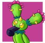2d_animation animated animated_gif anthro anthro_penetrated cactus disembodied_penis duo fellatio female feral generation_5_pokemon genitals interspecies looking_pleasured low_res maractus nintendo oral oral_penetration penetration penile penile_penetration penis penis_in_mouth plant pokemon pokemon_(species) pokephilia purple_background sex short_playtime simple_background solo_focus terrance1316