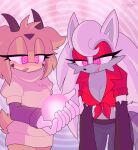 2026 2_horns absurd_res anthro armwear black_armwear black_clothing black_elbow_gloves black_gloves black_handwear bodily_fluids bovid breasts brown_body brown_fur brown_hair canid canine caprine clothed clothed_anthro clothed_female clothing crop_top cybernetic_limb cybernetic_tail cybernetics cyborg drooling duo elbow_gloves eyeshadow fan_character female fox fur gloves goat grey_body grey_fur grey_hair hair handwear hi_res horn hypnosis hypnotic_device long_hair machine makeup mammal mind_control orb pink_eyes rakuma-imp red_eyeshadow saliva sega shirt sonic_the_hedgehog_(series) spiral spiral_eyes sweater tail terri_the_fox topwear white_clothing white_gloves white_handwear