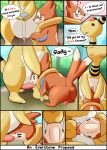 absurd_res ampharos animal_genitalia animal_penis arm_fin backsack balls blush blush_lines bodily_fluids buizel comic cum cum_in_mouth cum_inside dialogue dipstick_tail duo english_text erection everstone feylos fin flotation_sac forked_tail generation_2_pokemon generation_4_pokemon genital_fluids genitals head_grab heart_symbol hi_res jewelry male male/male markings necklace nintendo oral oral_penetration outside outside_sex penetration penis pokemon pokemon_(species) sex size_difference tail tail_markings tapering_penis text unusual_anatomy unusual_tail whisker_markings